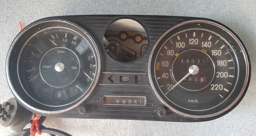 Mercedes benz kombiinstrument - benz,